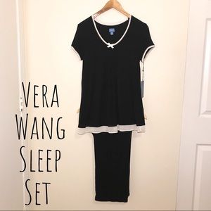 NWT Vera Wang Two Piece Sleep Lounge Set Small